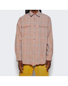 NOTSONORMAL | Men | Destroyed Flannel Shirt | Flint