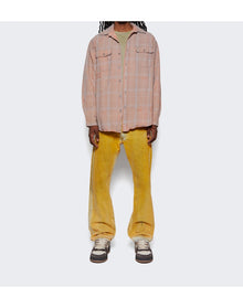 NOTSONORMAL | Men | Destroyed Flannel Shirt | Flint