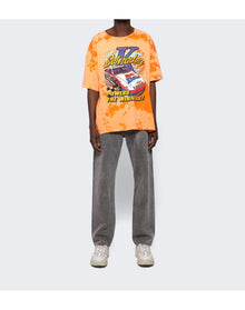 NOTSONORMAL | Men | Nascar Tie Dye T-shirt | Tangelo