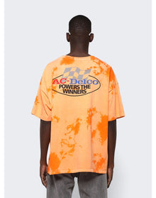 NOTSONORMAL | Men | Nascar Tie Dye T-shirt | Tangelo