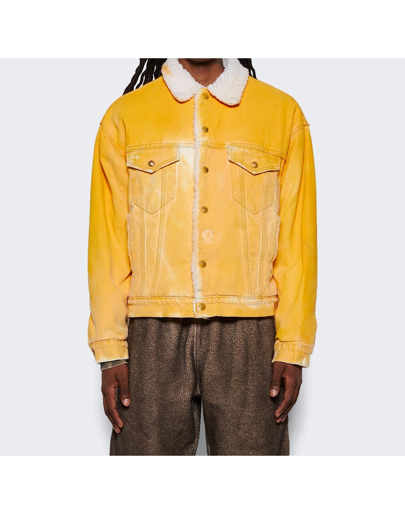 NOTSONORMAL | Men | Sherpa Jacket | Yellow