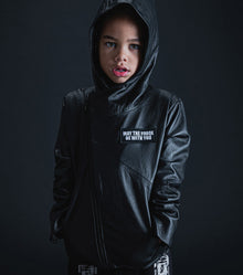 Kid | Darth Vader Leather Jacket | Black