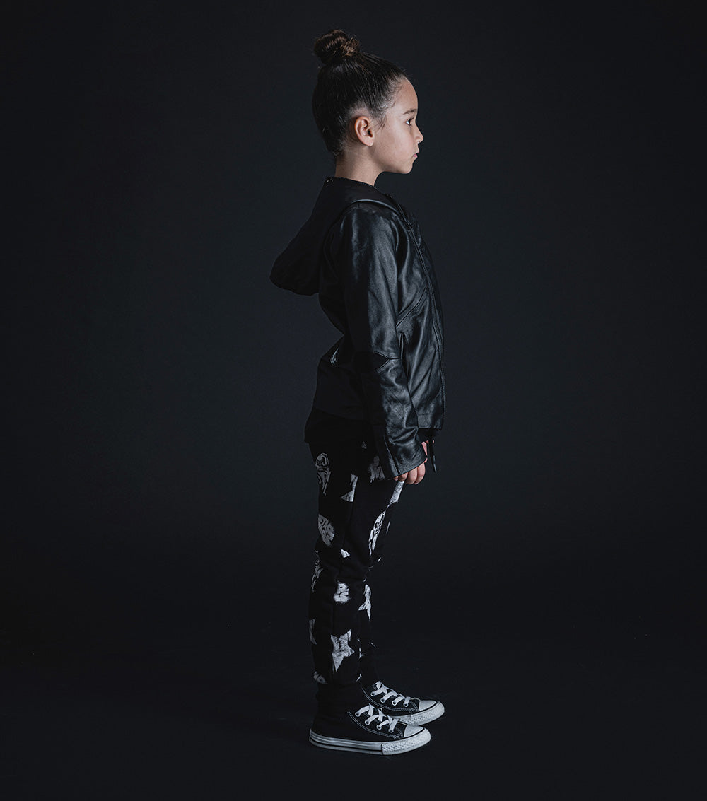 Kid | Darth Vader Leather Jacket | Black