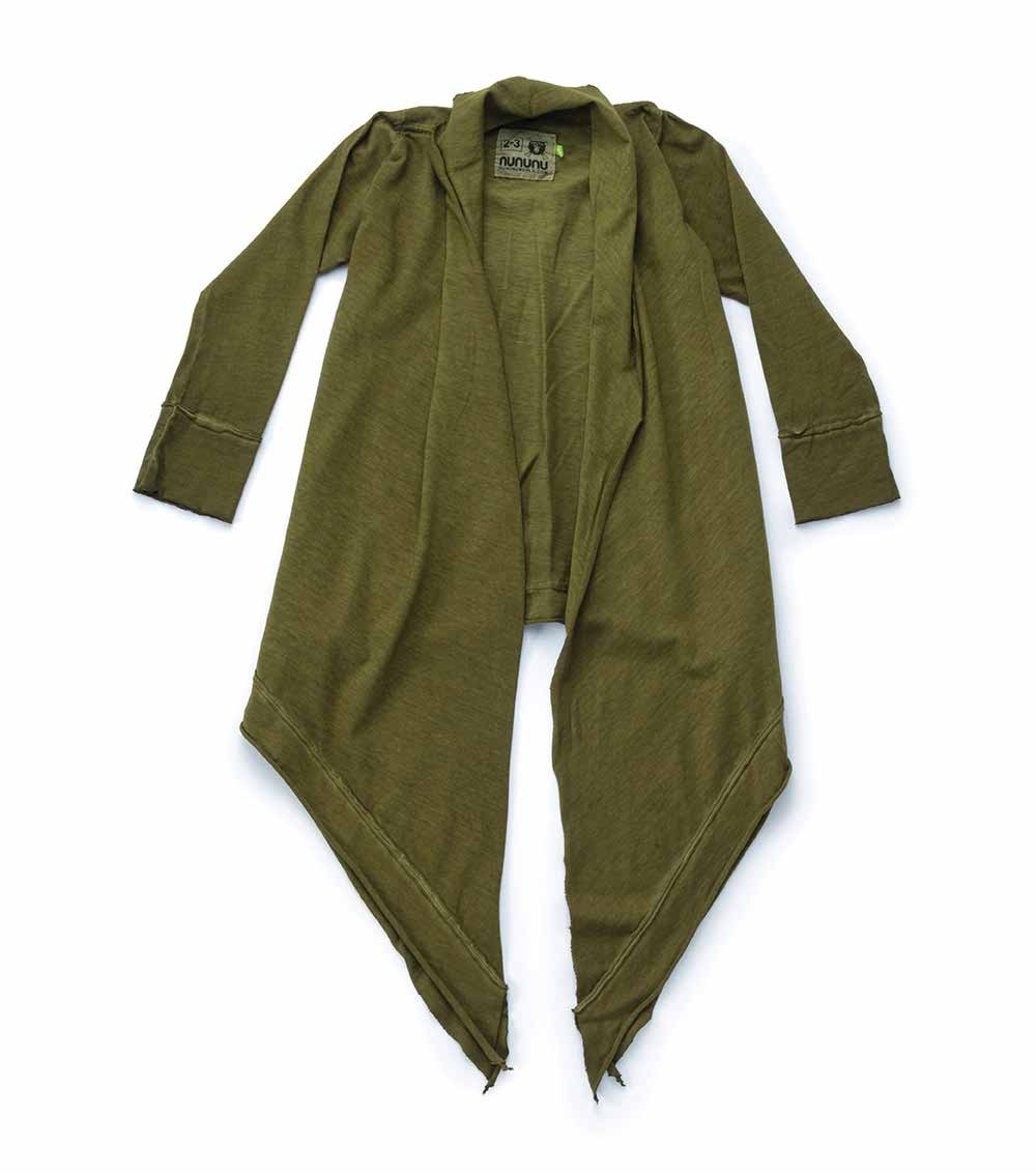 Kid | Light Cardigan | Rusty Green