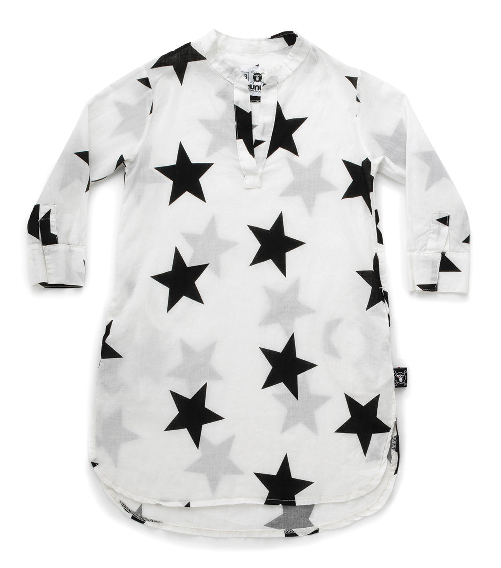 Kid | Star Kaftan | White