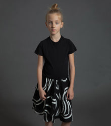 Kid | Layered Circle Dress | White