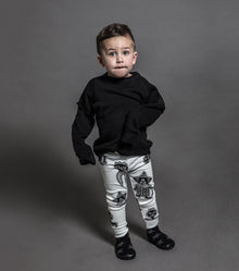 Kid | Twofer Sweatshirt | Black