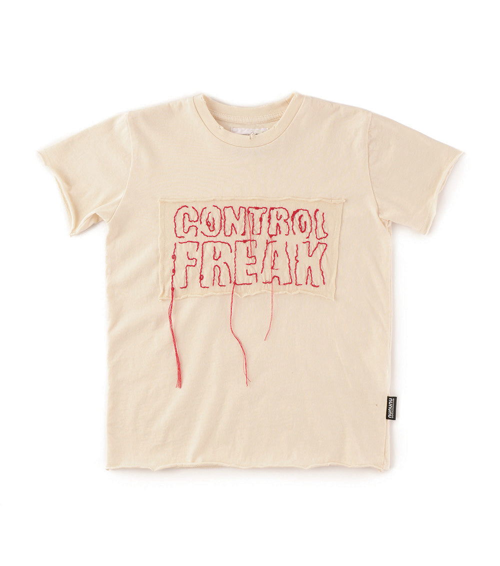 Kid | Embroidered T-Shirt | Natural