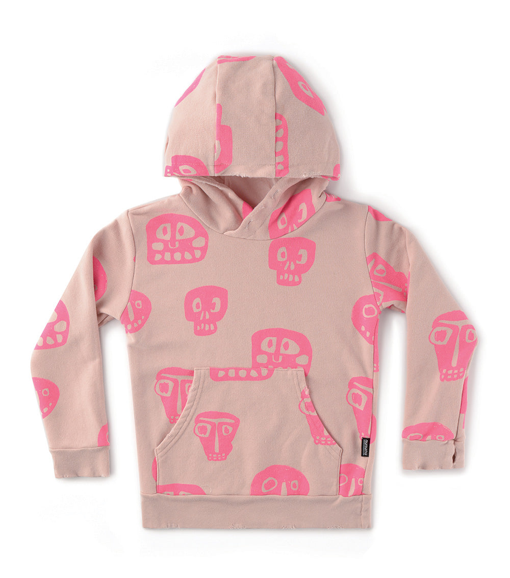 Kid | Rowdy Masks Warm Hoodie | Powder Pink