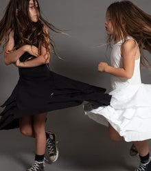 Kid | Fancy Layered Dress | Black