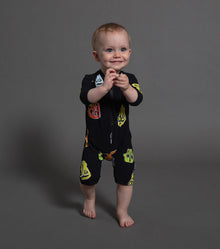 Kid | Rowdy Masks Bodysuit | Colorful Black