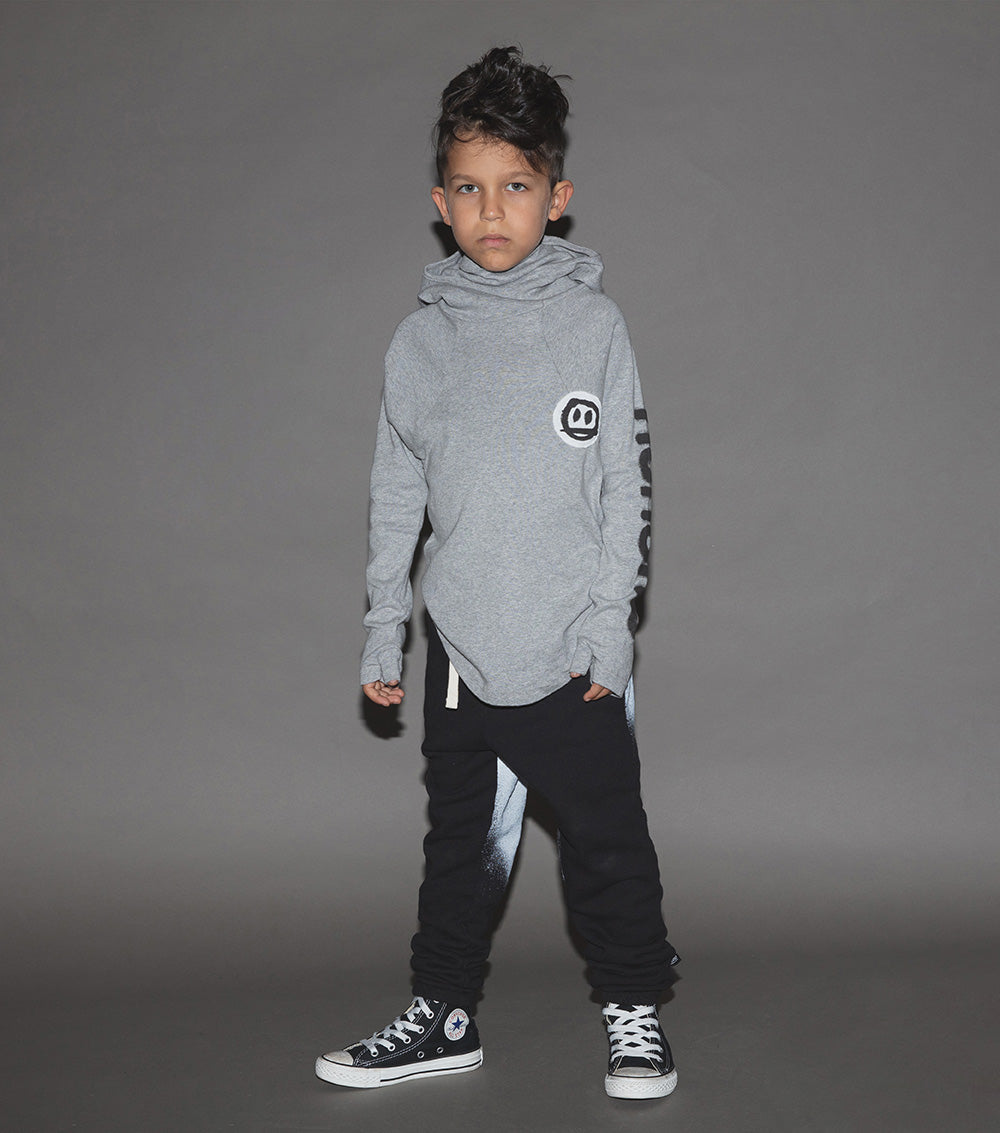 Kid | Backed Up X Sweatpants | Black
