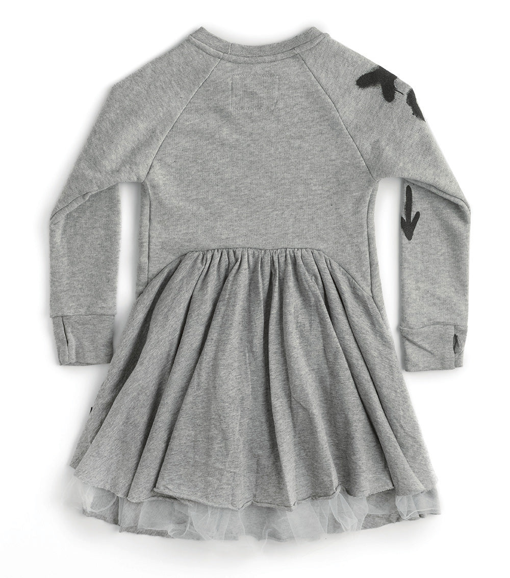 Kid | Total Elements Kangaroo Dress | Heather Grey