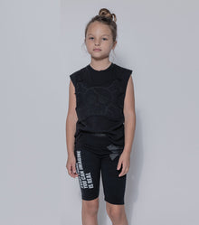 Kid | Skull Sleeveless Shirt | Black