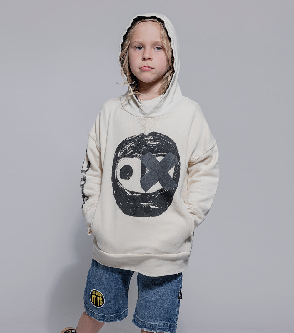 Kid | The Warrior Hoodie | Natural