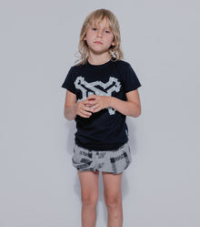 Kid | Masking Tape Yoga Shorts | Heather Grey