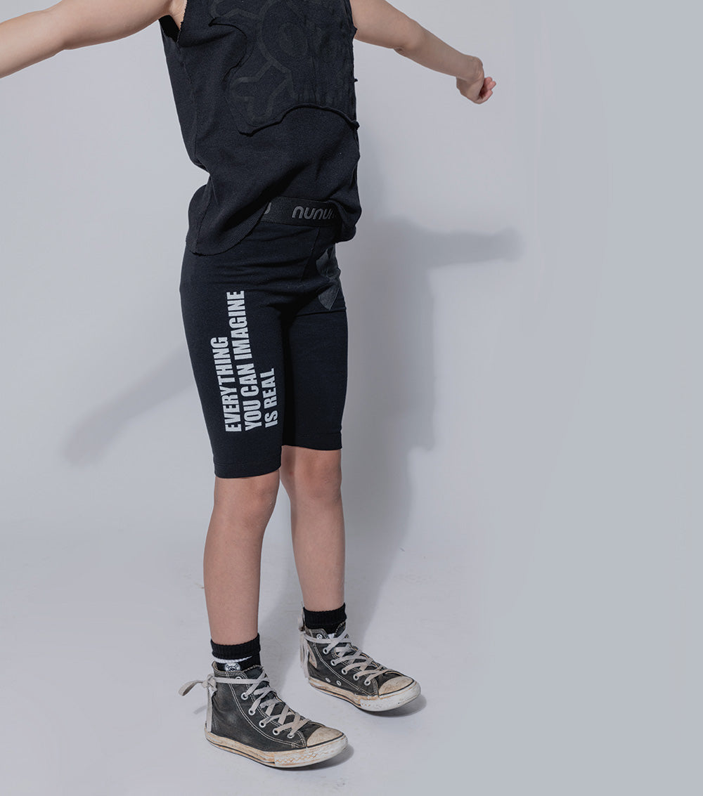 Kid | Imagination Riding Shorts | Black