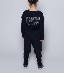 Kid | Attention Shirt | Black