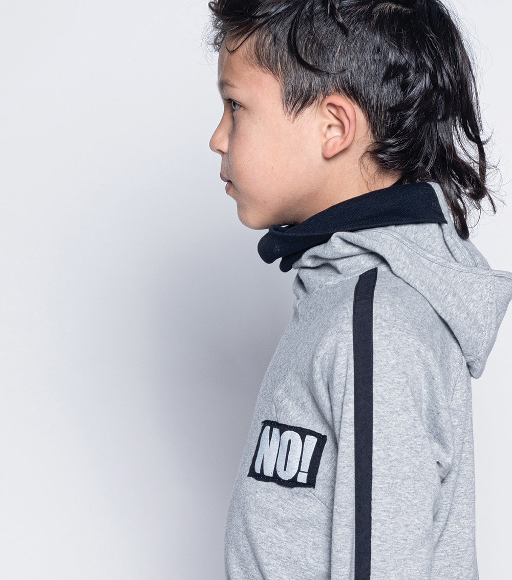 Kid | No! Patch Ninja Shirt | Black