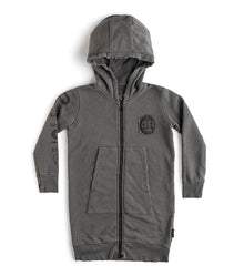 Kid | Mega Zip Hoodie | Vintage Grey
