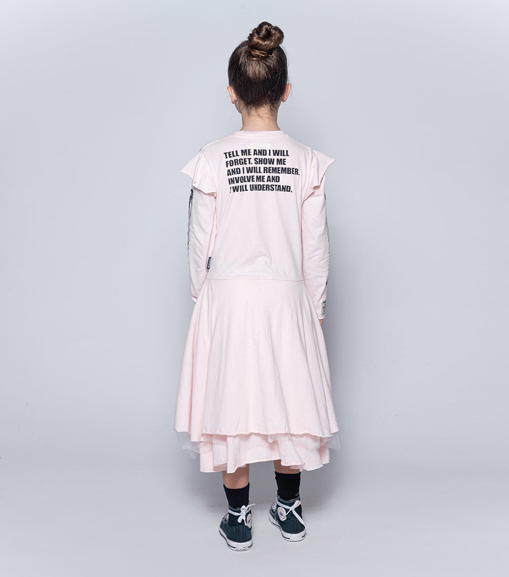 Kid | Nununu Smile Dress | Olive