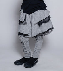Kid | Attention Leggings Skirt | Powder Pink