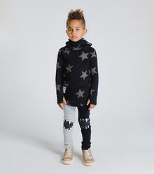 Kid | Jester Leggings | Orange x Nude