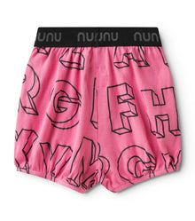 Kid | A-Z Yoga Shorts | Hot Pink