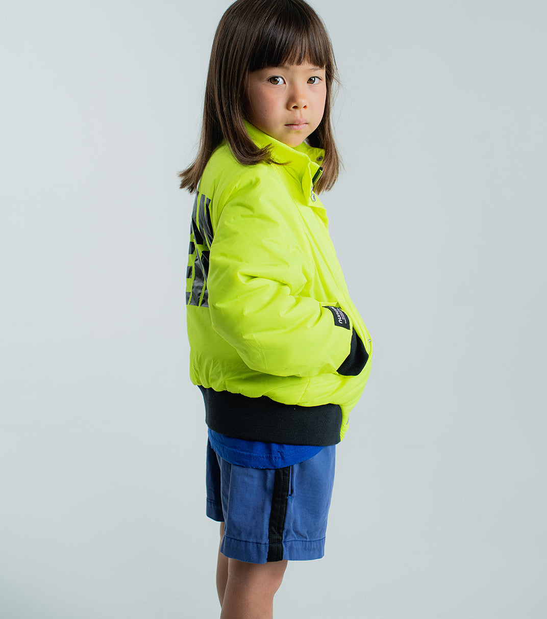 Kid | Side Stripe Shorts | Black