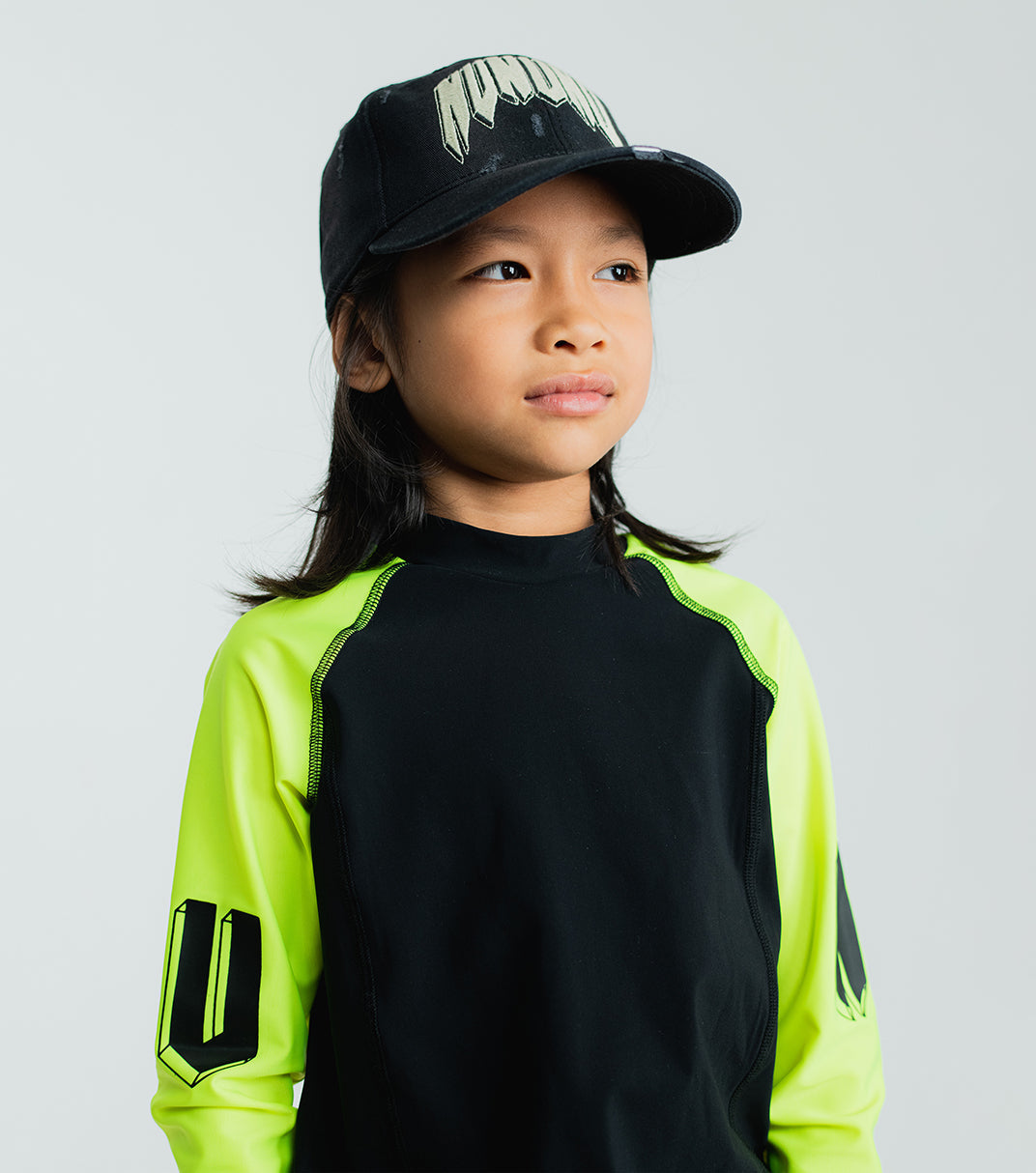 Kid | Surf'S Up Rashguard | Black
