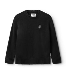 Kid | Frayed Knit | Black