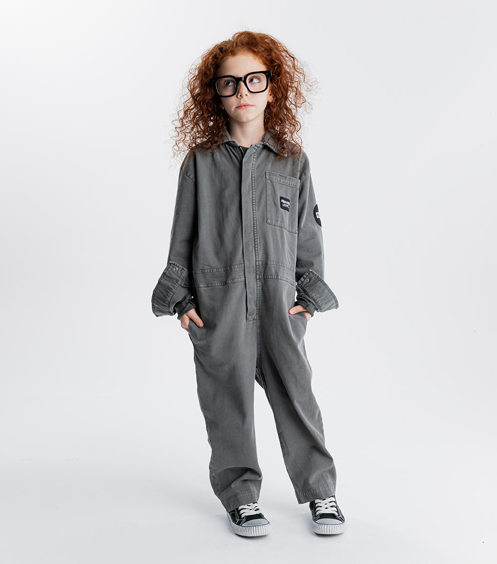 Kid | On The Go Overall | Graphite