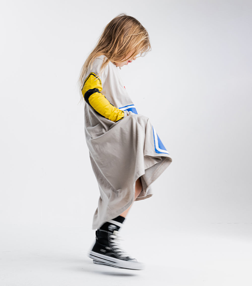 Kid | Nununu Way 360 Dress | Smokey Grey
