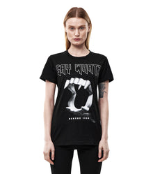 Women | Fangs T-Shirt | Black