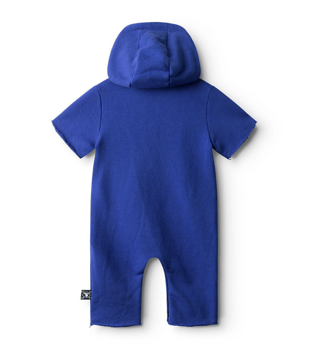 Newborn | Hooded Overall | Blue