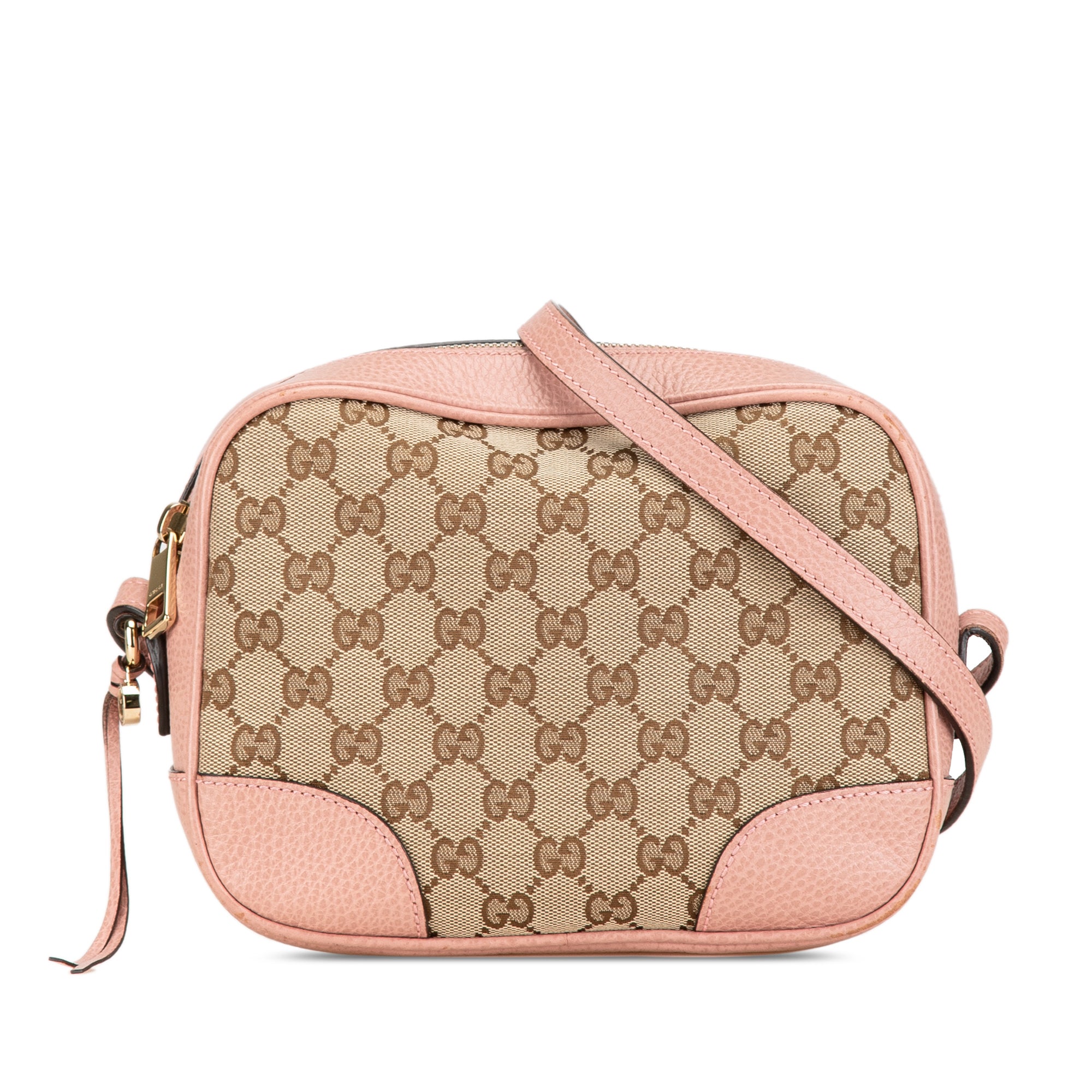 Gucci | Pre-Owned GG Canvas Bree Crossbody | Brown