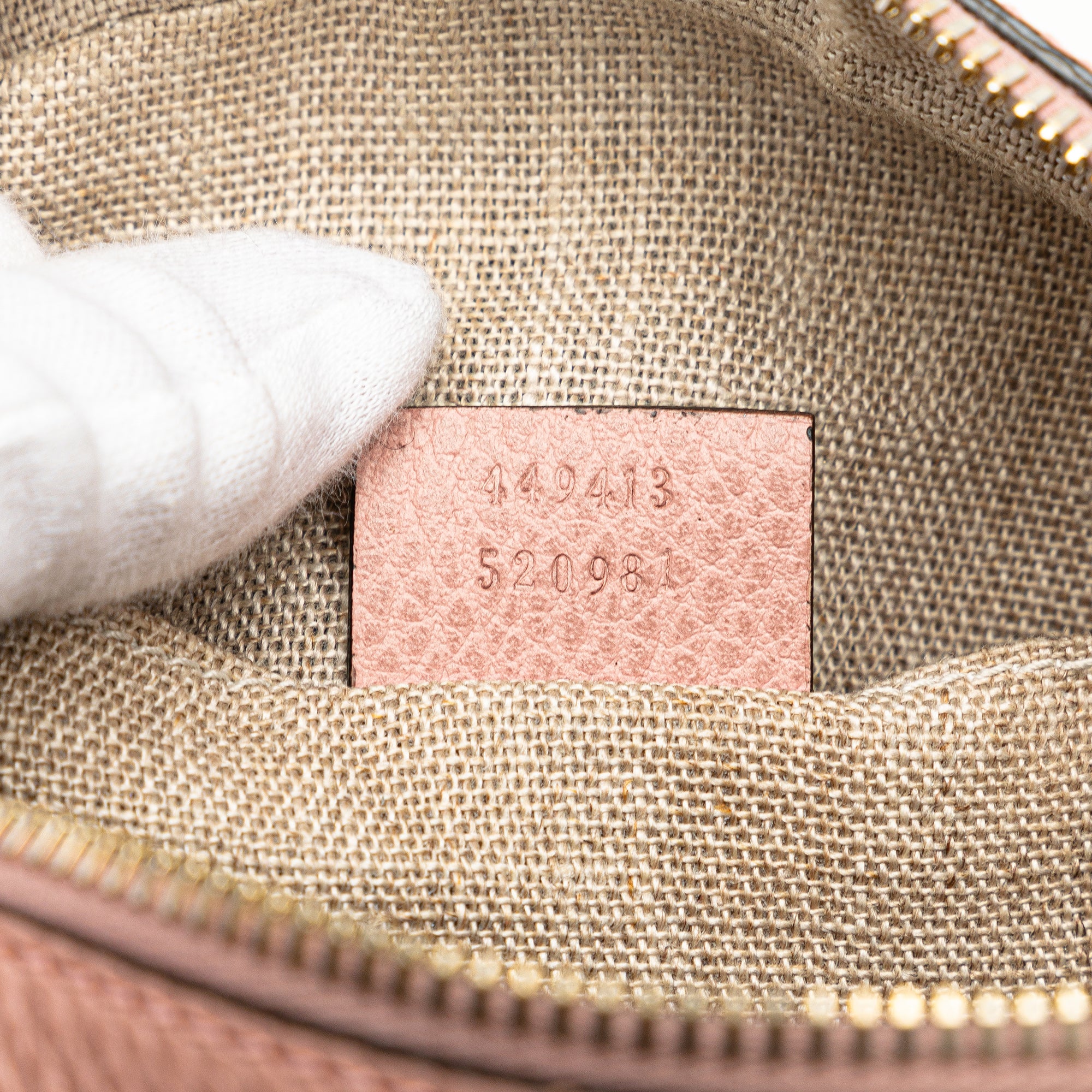 Gucci | Pre-Owned GG Canvas Bree Crossbody | Brown