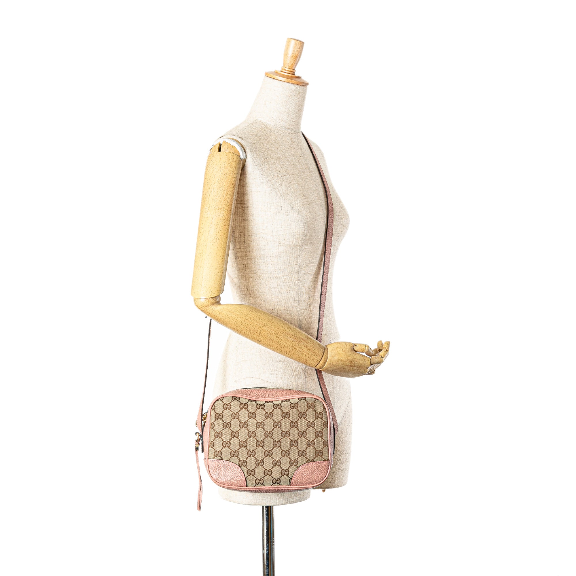 Gucci | Pre-Owned GG Canvas Bree Crossbody | Brown