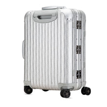 Dior | Pre-Owned Rimowa Oblique Aluminum Gradient Cabin Luggage | Silver