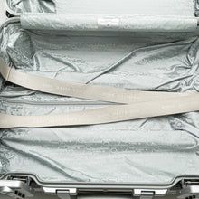 Dior | Pre-Owned Rimowa Oblique Aluminum Gradient Cabin Luggage | Silver