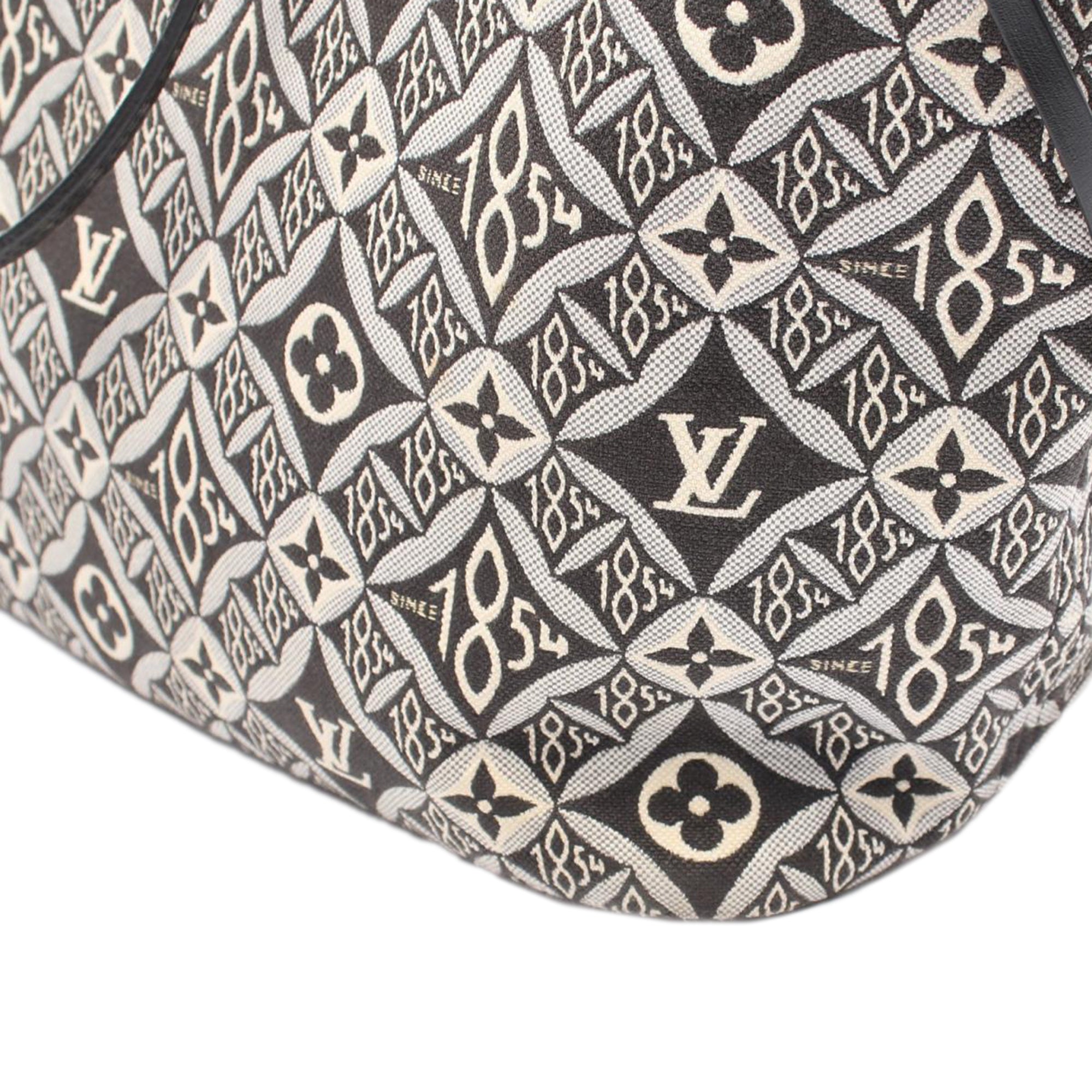 Louis Vuitton | Pre-Owned Monogram Jacquard Since 1854 Neverfull MM | Black