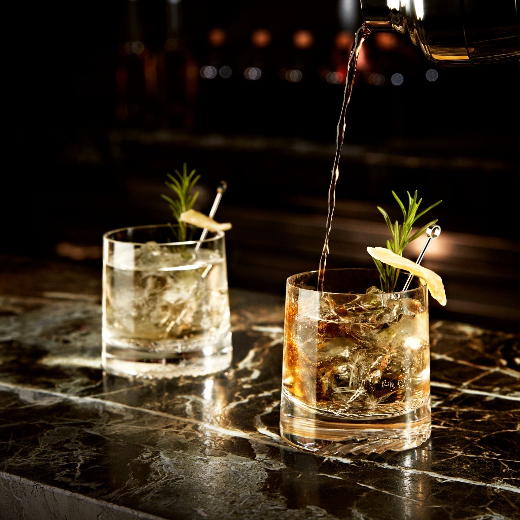 Alba Whisky Sof Glasses | Clear Crystal | Set of 2