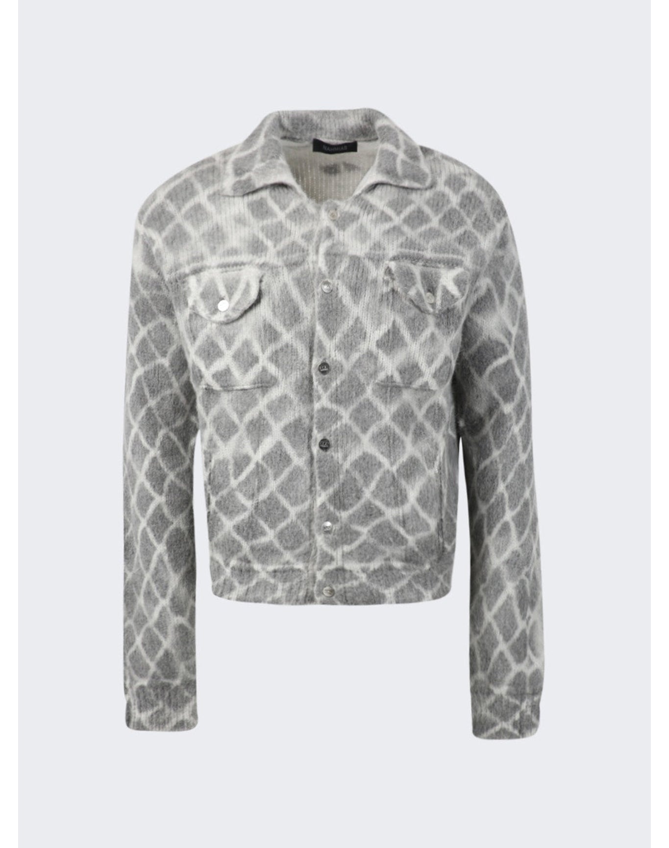 Nahmias | Men | Knit Swish Trucker Jacket | Black