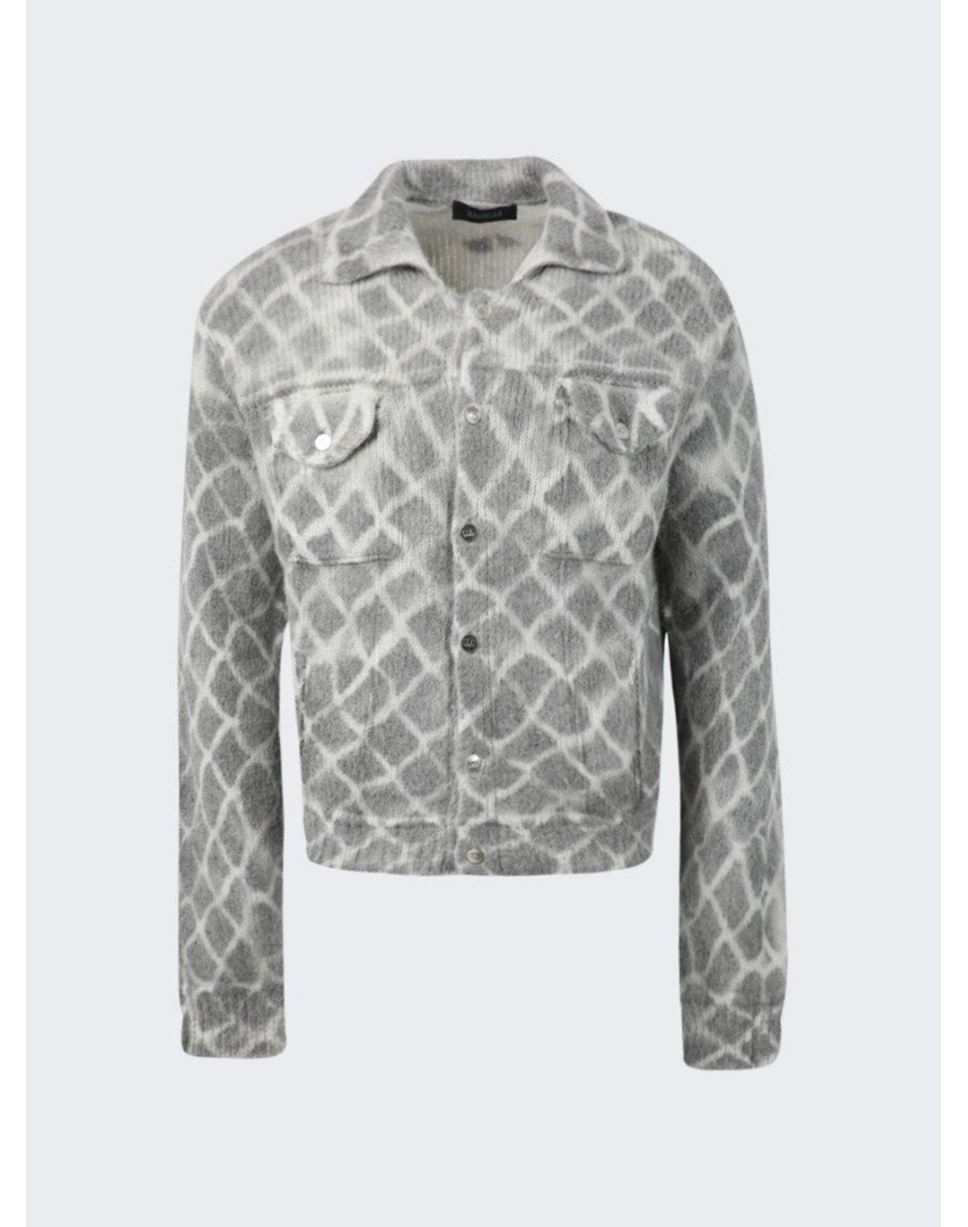 Nahmias | Men | Knit Swish Trucker Jacket | Black