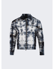 Nahmias | Men | Padded Zip Jacket Tie Dye | Blue