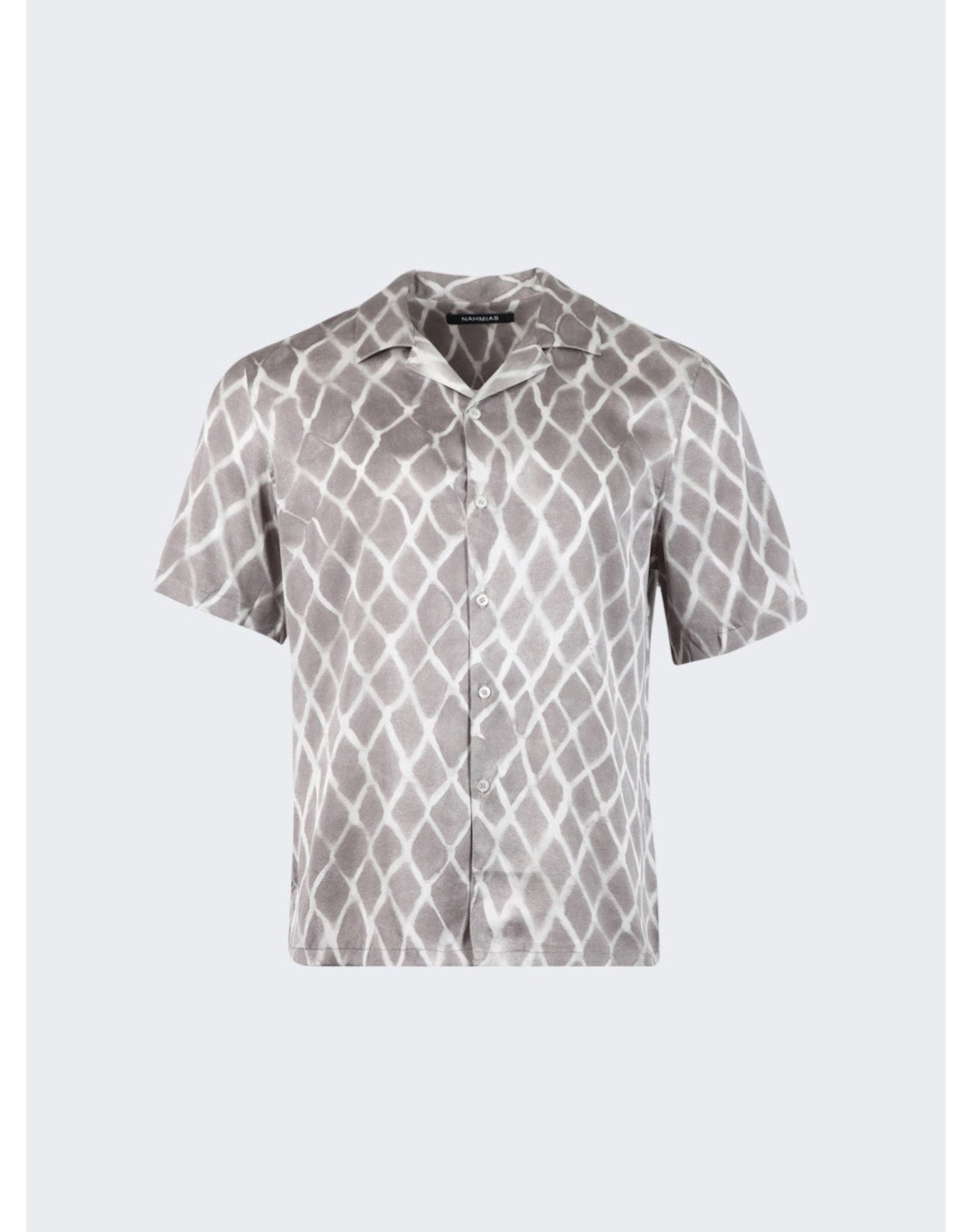 Nahmias | Men | Short Sleeve Swish Shirt | Black