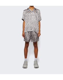 Nahmias | Men | Short Sleeve Swish Shirt | Black