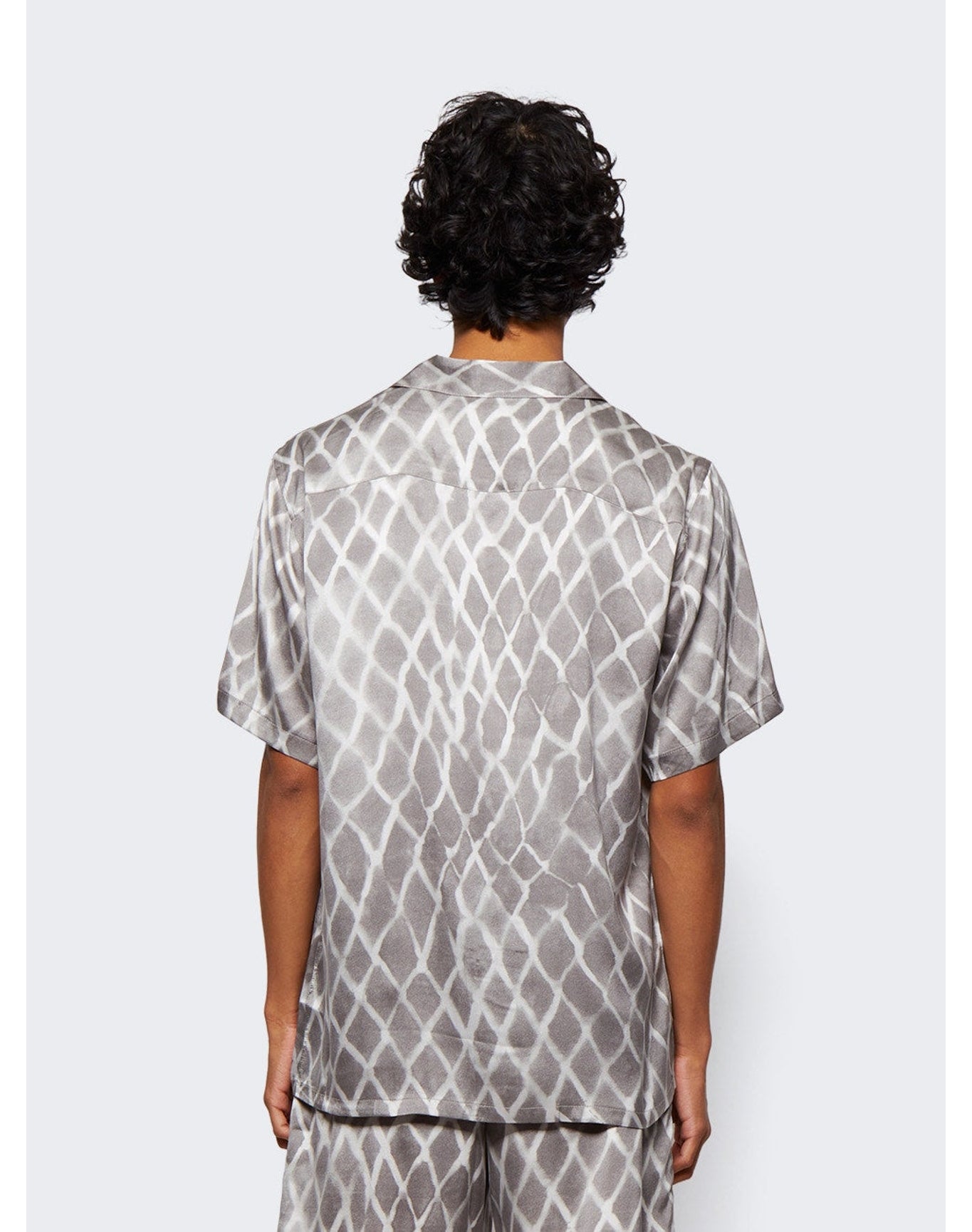 Nahmias | Men | Short Sleeve Swish Shirt | Black