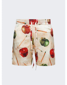 Nahmias | Men | Silk Shorts | Apple Print