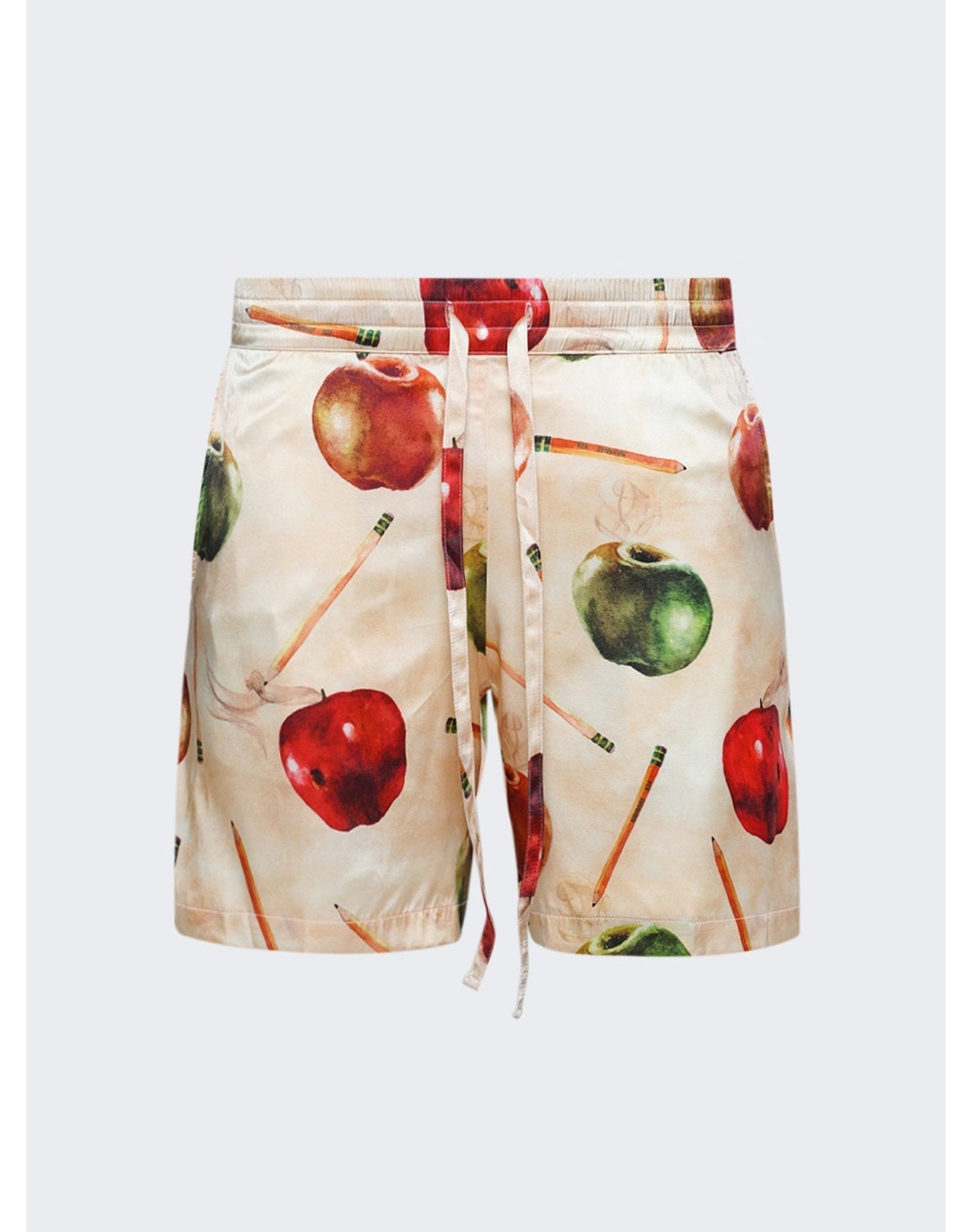Nahmias | Men | Silk Shorts | Apple Print
